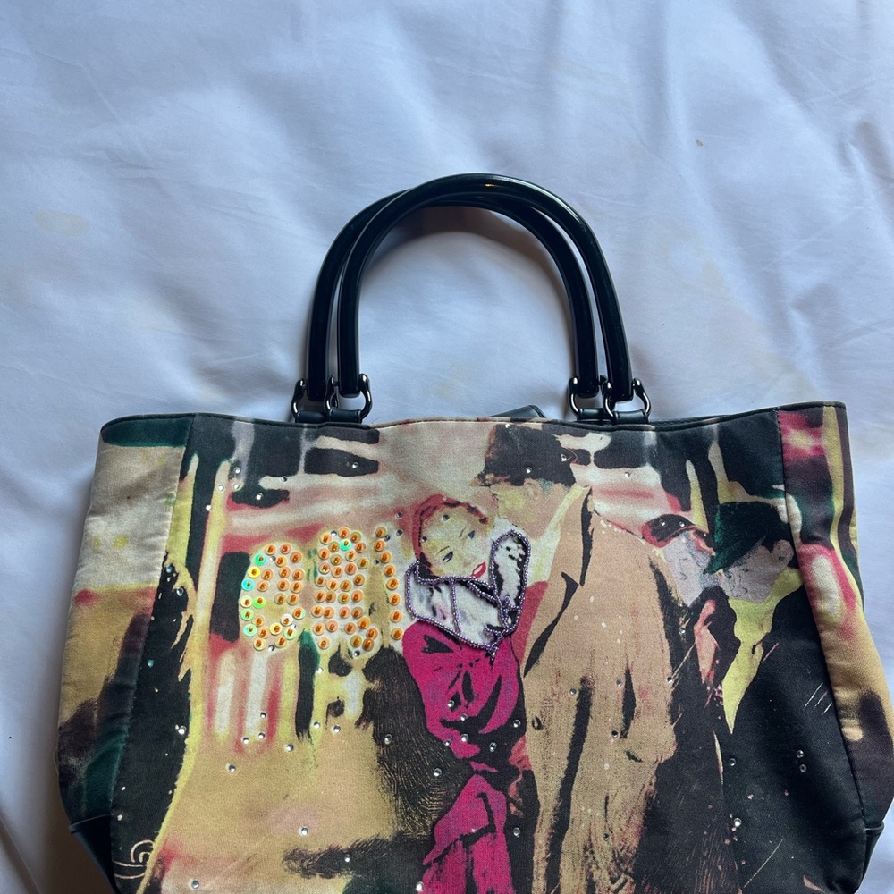 Vintage Beaded Artistic Purse